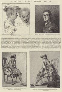 Dibujos en el Museo Británico